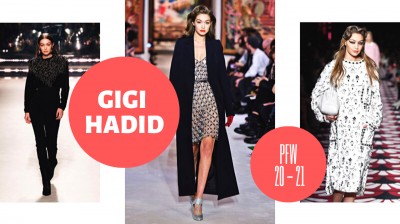 All Gigi Hadid's looks at PFW runway shows