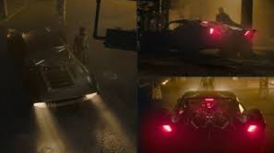 First images of Robert Pattinson's Batmobile