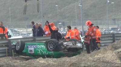 Zandvoort  registra su primer accidente grave