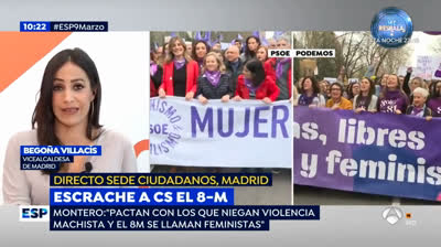 Begoña Villacís: "En mi feminismo caben ellas, en el suyo no quepo yo"