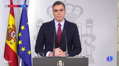 Pedro Sánchez declares the state of alarm in Spain