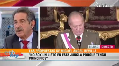 Revilla: "A Democrat cannot be a monarchist"