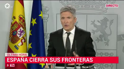 Spain closes borders