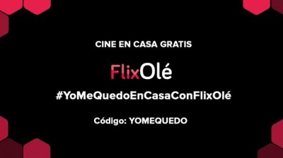 La plataforma de cine español FlixOlé ofrece su contenido gratis durante un mes