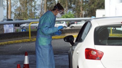Vigo implanta un test de coronavirus sin salir del coche