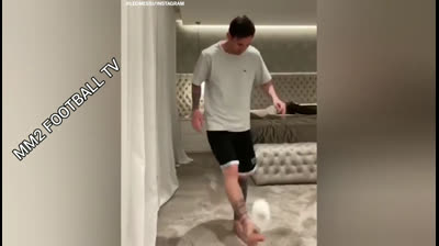 Leo Messi se apunta al #10toqueschallenge