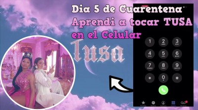 Learn how to play the "Tusa" with your mobile