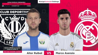 Real Madrid (Marco Asensio) vs Leganés (Aitor Ruibal) Final #LaLigaSantanderChallenge ft Ibai Llanos