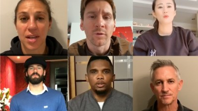 Messi te enseña trucos de higiene contra en Coronavirus