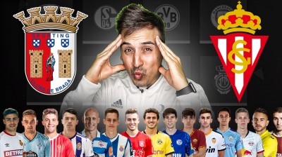U21 FIFA CHALLENGE - SC BRAGA (Abel Ruiz) v SPORTING GIJÓN (Nacho Méndez) - ROUND OF 16