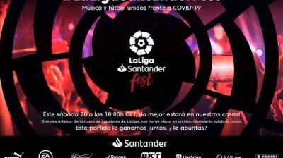 Fútbol y Música para luchar contra el COVID-19