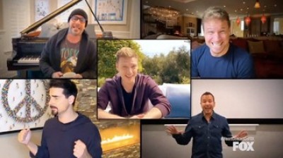 Backstreet Boys en iHeart Living Room Concert for America