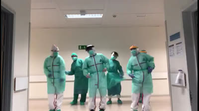 Baile Viral de Médicos que luchan contra el Coronavirus