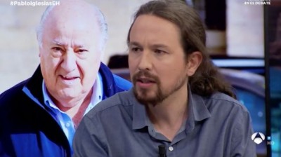 Pablo Iglesias sobre las donaciones de Amancio Ortega