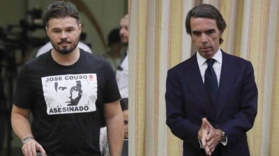 El mutismo de Aznar ante una pregunta sobre José Couso