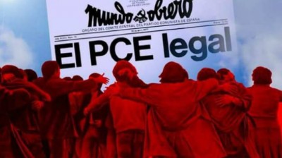 Legalización del PCE (Partido Comunista de España) en Abril 1977