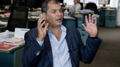 Rafael Correa condenado a 8 años