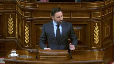 Santiago Abascal: "Este gobierno es responsable de la peor gestión del mundo"