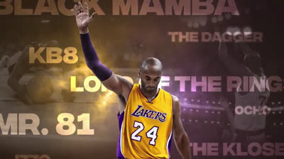 L'hommage de NBA 2k à Kobe Bryant