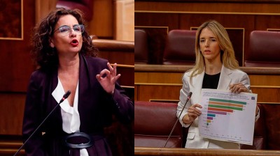 Rifirrafe entre María Jesus Montero y Cayetana Álvarez de Toledo