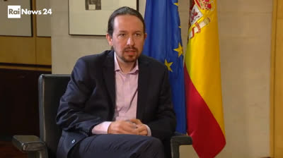 Pablo Iglesias interview in Italian for RAI News