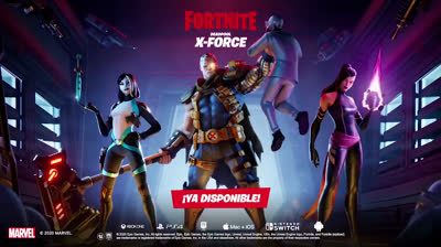 The X-Force arrives at Fortnite