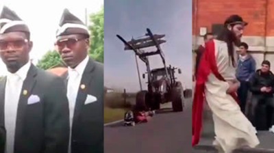 Blacks with Coffin or Jesus Christ?