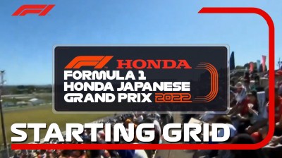 (cc) #FiaBloqueameEsta | Japanese Grand Prix - Real Race Intro Graphics | F1 2022