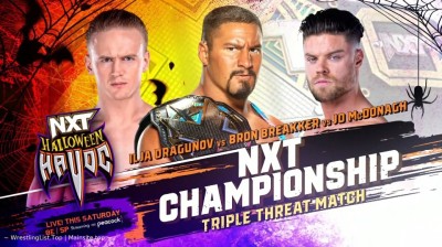 Bron Breakker vs Ilja Dragunov vs JD McDonagh (Full Match)