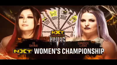 IO SHIRAI VS CANDICE LERAE- HALLOWEN HAVOC 2020