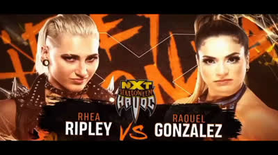 RHEA RIPLEY VS RAQUEL GONZALEZ - HALLOWEN HAVOC 2020