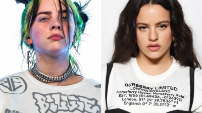 Rosalía cantando “When the party’s over” de Billie Eilish