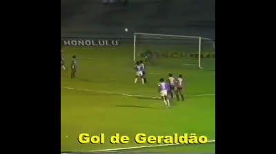 Grande gol di Geraldão TIRO INCREDIBILE!