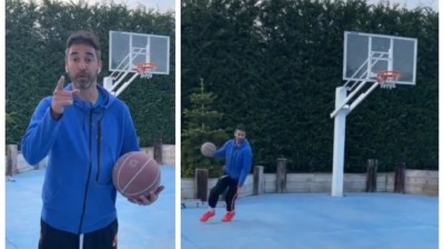 Juan Carlos Navarro no pierde el toque durante la cuarentena