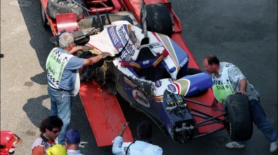 Ayrton Senna's accident