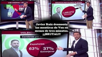 VOX lies revealed by Javier Ruiz