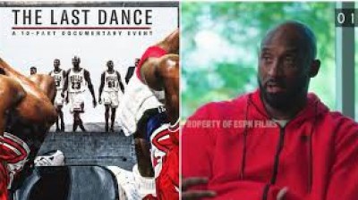 Kobe Bryant hablando de Michael Jordan en The Last Dance