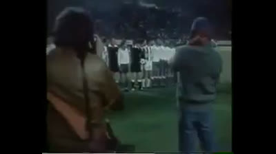 Anuncio Muerte de Tito en el partido Hajduk Split contra Estrella Roja de Belgrado