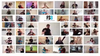 'La banda de la cantina' interpretada por 'Film Symphony Orchestra'