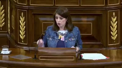 Adriana Lastra reviews what Pablo Casado calls is "Radical Policies"