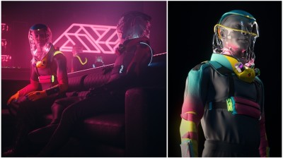 Traje anticoronavirus para ir de fiesta