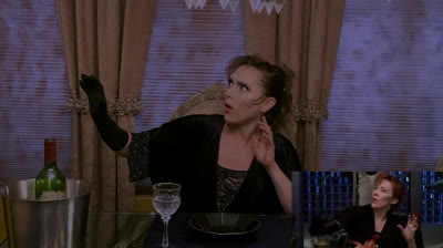 A father and daughter recreate the dinner of 'Bitelchus'