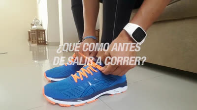 Alimentación para antes de salir a correr