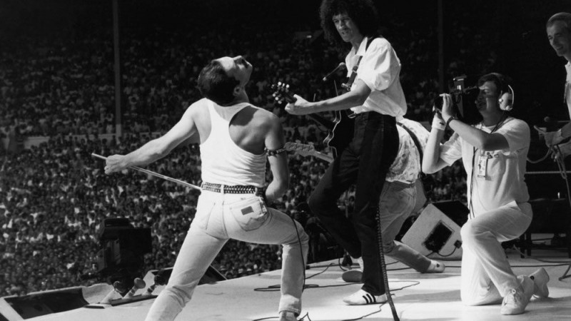 Queen - Show "Live Aid" em Wembley 1985