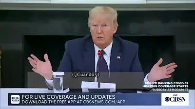 Donald Trump: "Estoy tomando hidroxicloroquina"