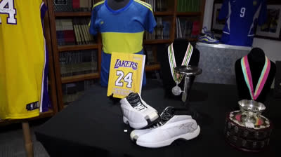 Sports Legends, la subasta con artículos deportivos de Kobe Bryant, Pelé y Maradona