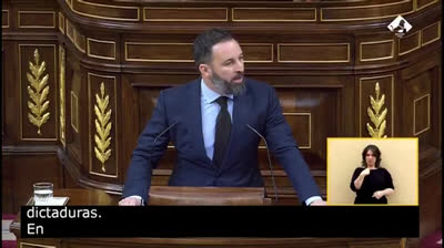 Abascal a Iglesias hoy en el Congreso: "Lávese la boca"