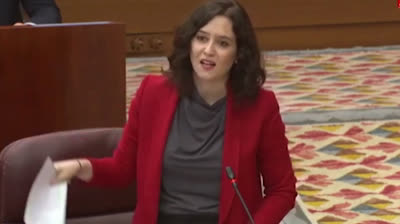 Isabel Díaz Ayuso: "Los ciudadanos pueden salir a hacer lo que les venga en gana"