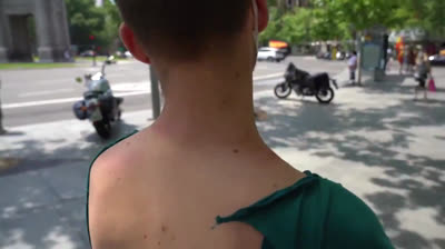 Periodista La Razón agredido en la manifestación de VOX