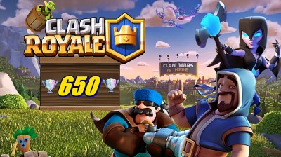 COMO LLEGAR a las 650 COPAS en CLASH ROYALE
